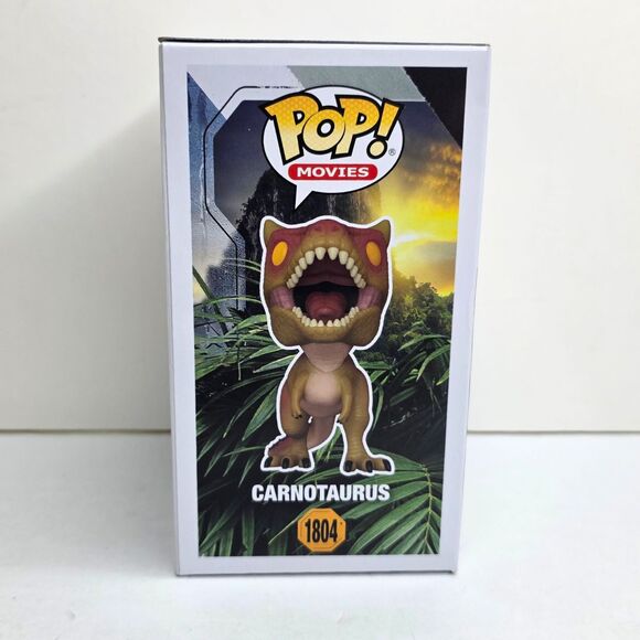 Funko Pop! Vinyl: Jurassic Park - Carnotaurus 1804 Limited Special Edition - NEW - Picture 4 of 7